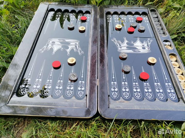 Нарды со стеклом