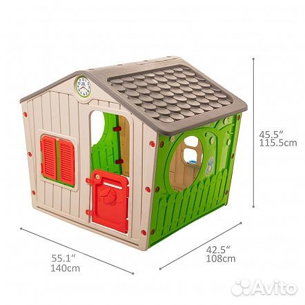 Игровой Домик Galilee Village House 140*108*115.5h