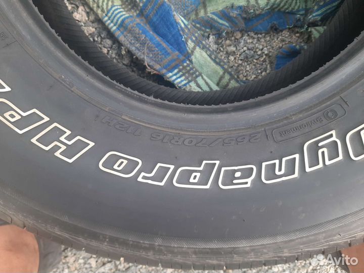 Bridgestone Dueler H/T 245/70 R16 и 245/70 R16 107S