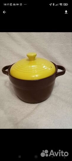 Кастрюля керамика 3.5 литра