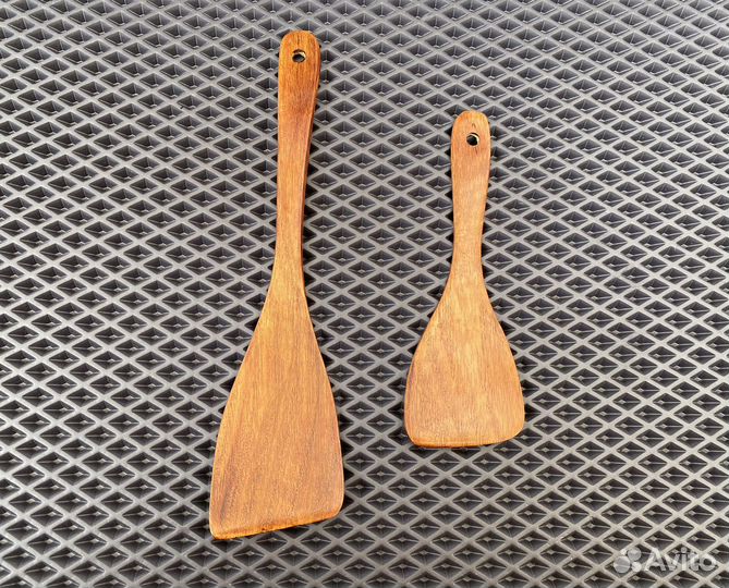 Набор лопаток кухонных из бука