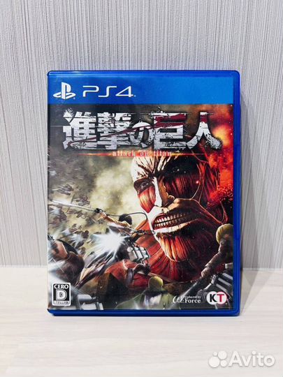 Attack on Titan PS4 ntsc-j