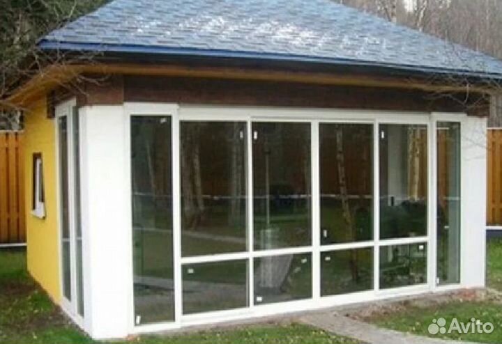 Остекление беседок