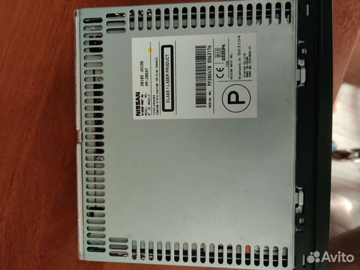 Магнитола Nissan x-trail t31 штатная