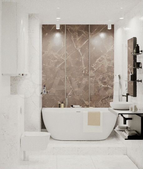 2-к. квартира, 67,1 м², 2/16 эт.