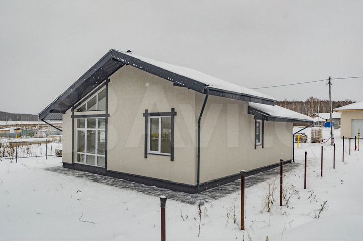 Коттедж 133 м² на участке 7,2 сот.