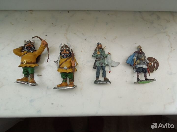 Оловянные рыцари,викинги и греки 54 мм и Veronesse