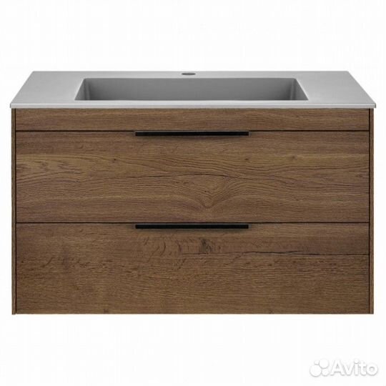 Мебель для ванной Vincea Chiara 2D 80 цвет дуб табак Grey