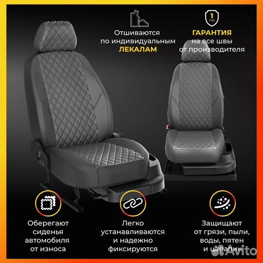 Авточехлы для Рено Дастер 2 с 2021-н.в