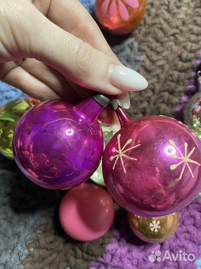 Елочные игрушки СССР