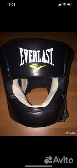 Шлем для бокса (бамперный) Everlast Elite (L/XL)