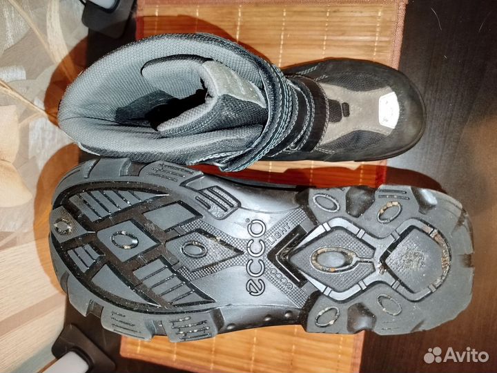 Зимние ботинки ecco