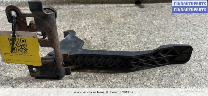 Замок капота Renault Scenic III, 2011