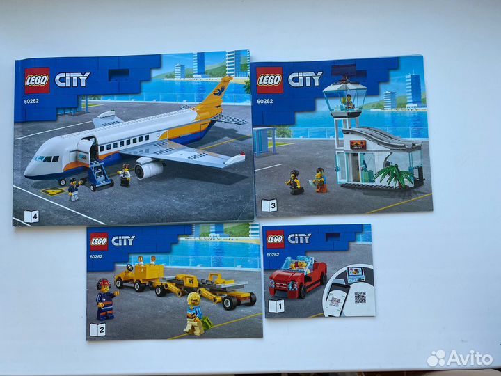 Lego City самолет 60262