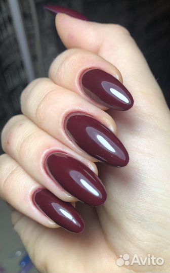 Маникюр наращивание