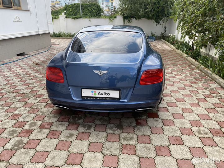 Bentley Continental GT AT, 2011, 35 000 км