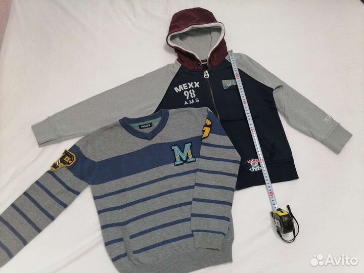 Пакет брендовой одежды на мальчика 122см/7 лет