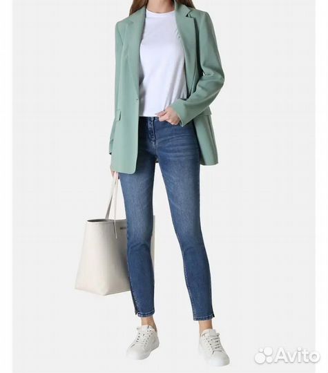 Джинсы зауженные denim Toni