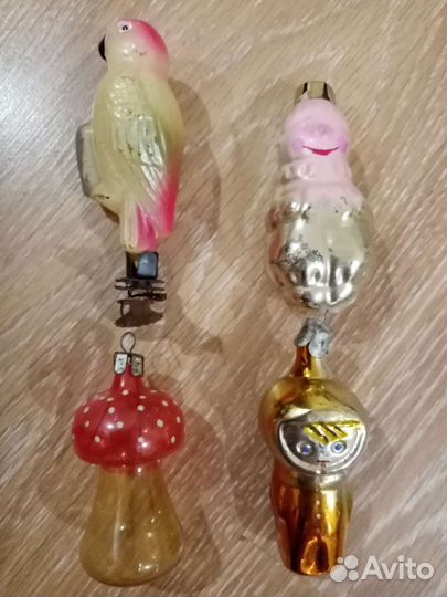 Ёлочные игрушки ссср. Гирлянда СССР