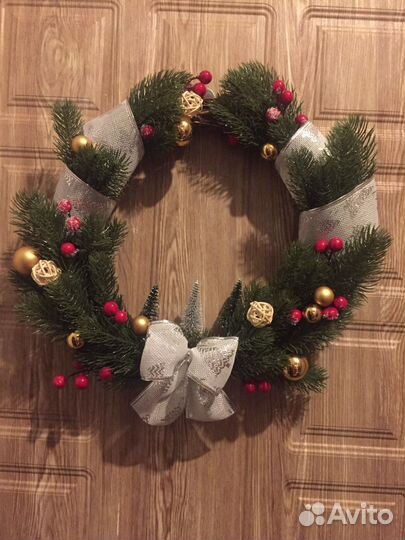 Новогодний венок)
