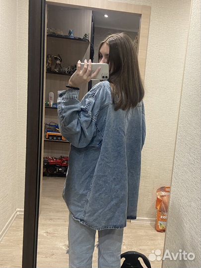 Джинсовая рубашка