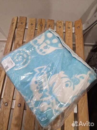 Одеяло детское байковое 100х140см