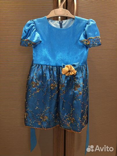 Нарядное платье для девочки 92