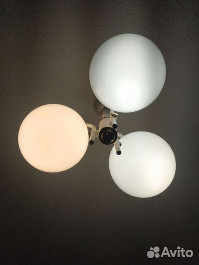 Комплект:светильник потолочный и бра(2шт)