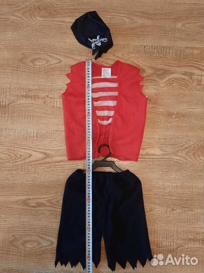 Карнавальный новогодний детский костюм пират