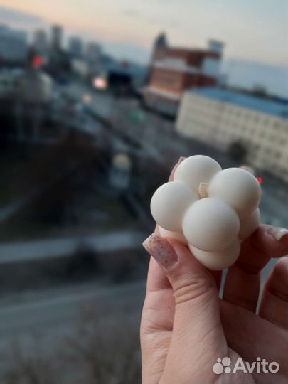 Свечи соевые и парафиновые ручной работы