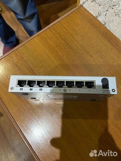 Сетевой коммутатор 8-ми портовый