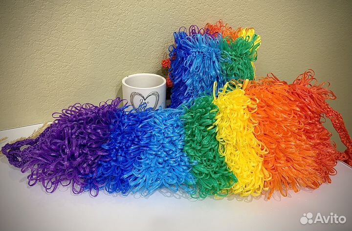 Мочалка для душа большая