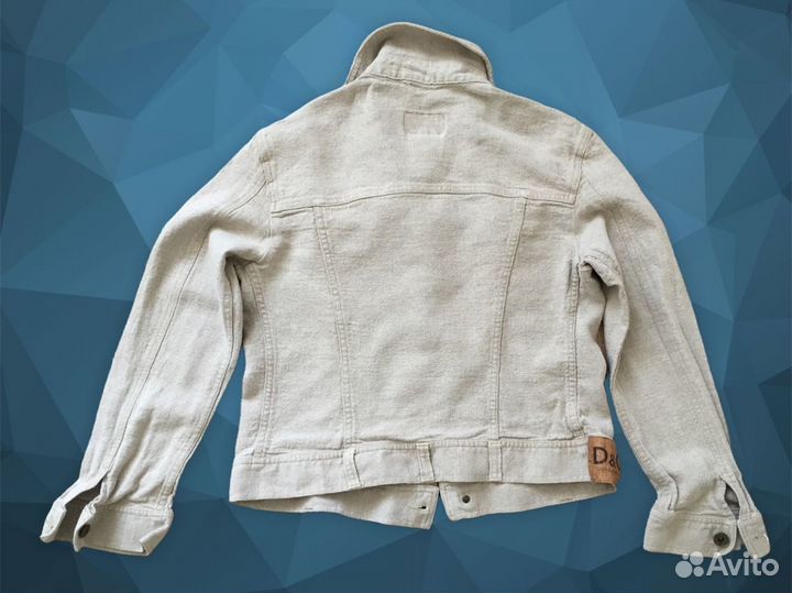 Джинсовка лен dolce&gabbana оригинал XL