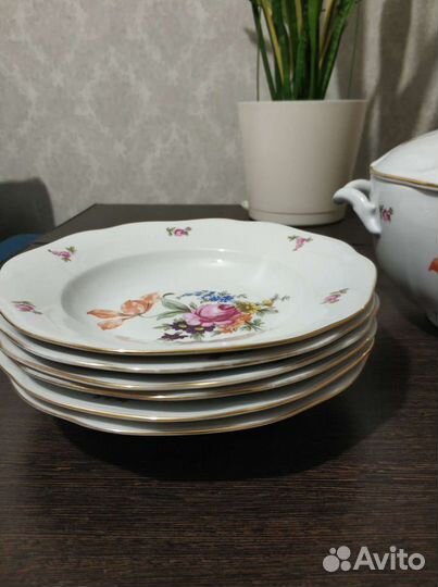 Столовый сервиз чехословакия Богемия