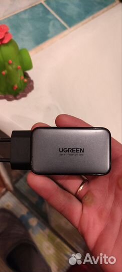 Зарядное устройство ugreen 65w