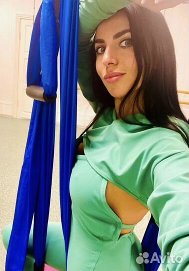 Занятия по Йоге в гамаке и стретчингу