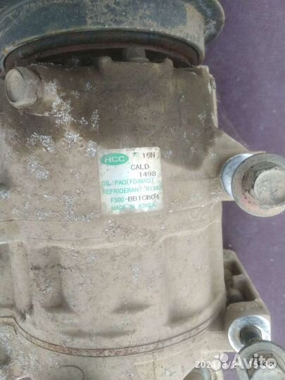 Компрессор кондиц хендай соната 5