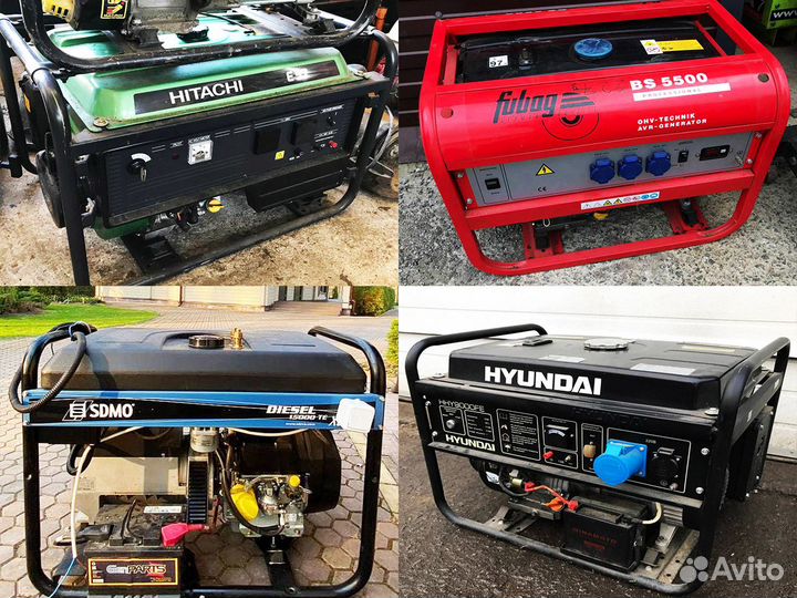 Ремонт бензогенераторов