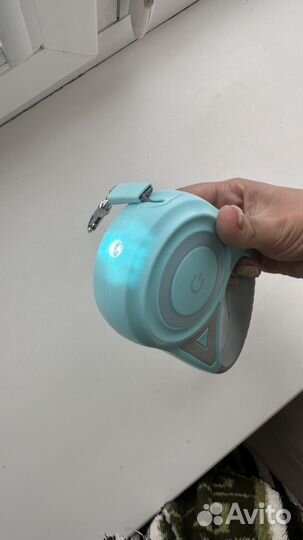 Поводок (рулетка) с фонариком