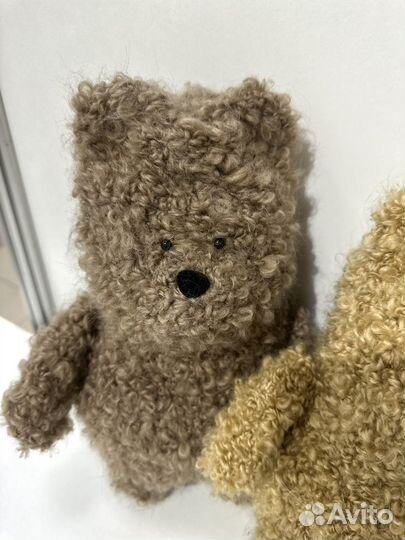 Вязанные игрушки мишка