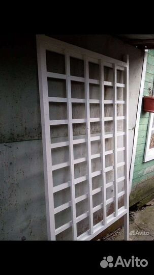 Шпалера деревянная, решётка