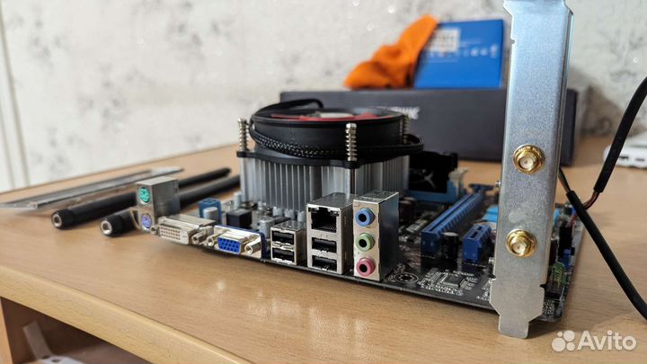 Компл.i5+Кулер+Мат. плата+DDR3 12Gb+WiFi+бп+GTS250
