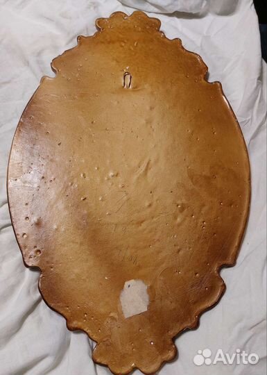 Панно настенное гипсовое барельеф СССР 42 на 27см