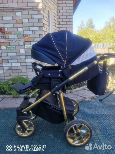 Коляска 2 в 1 bebe mobile gusto