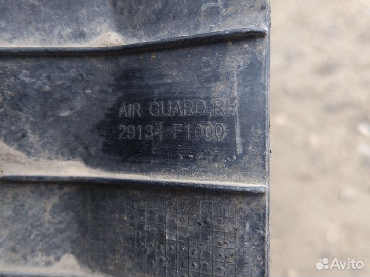 Дефлектор воздушный Kia Sportage 4 QL правый