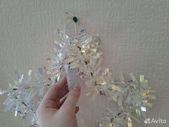 Гирлянды звезда и луна