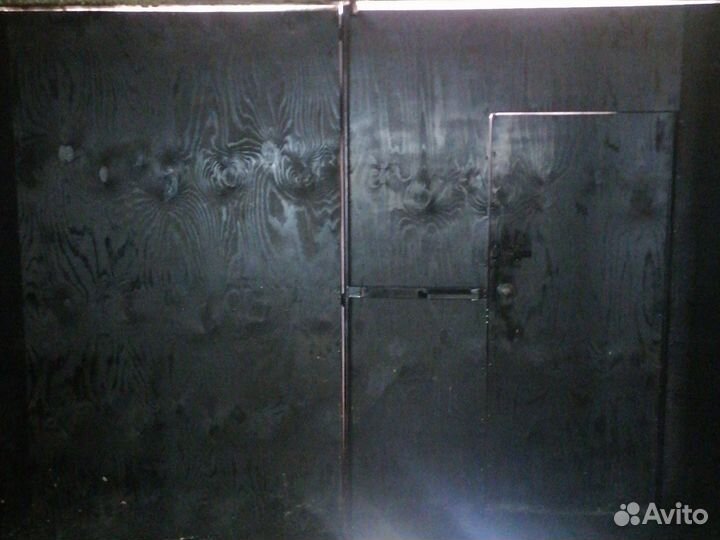 Ворота гаражные металлические