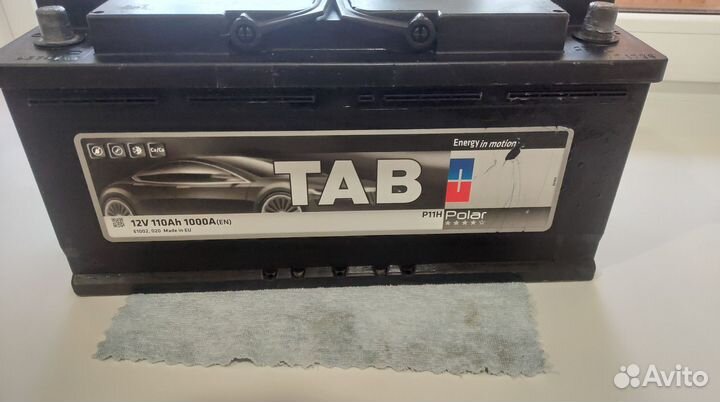 Аккумулятор TAB polar 12V 110AH 1000A