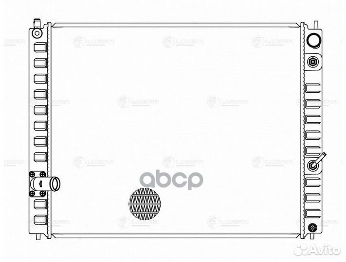 Радиатор охл. для а/м Infiniti FX35/QX70 (08)