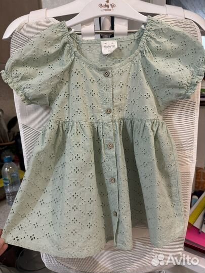 Платье для девочки 92